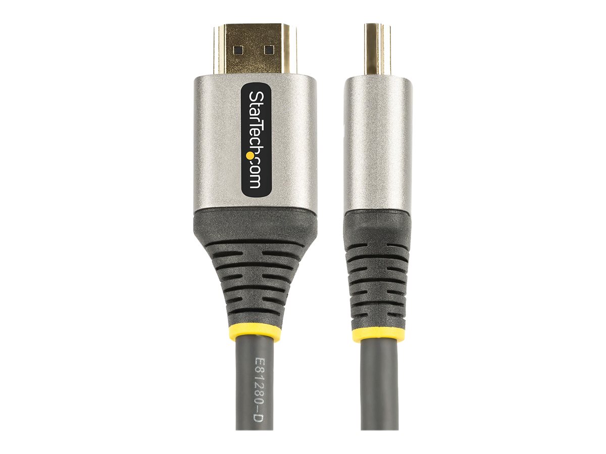 StarTech.com 6ft (2m) HDMI 2.1 Cable, Certified Ultra High Speed HDMI Cable 48Gbps, 8K 60Hz/4K 120Hz HDR10+ eARC, Ultra HD 8K HDMI Cable / Cord w/TPE Jacket, For UHD Monitor/TV/Display - Dolby Vision/Atmos, DTS-HD (HDMM21V2M) - kabel HDMI s ethernetem - 2 m – foto 8