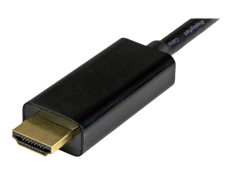 StarTech.com Cble Mini DP vers HDMI 1 m - 4K - Noir