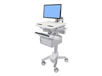 Ergotron StyleView cart - open architecture - for LCD display / keyboard / mouse / CPU / notebook / scanner