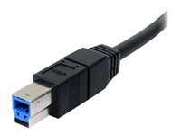 StarTech.com Cable USB 3.0 A vers B de 3 m - Noir