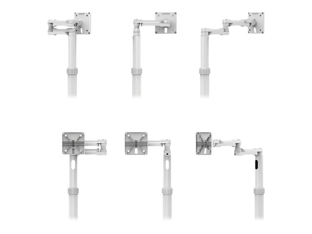 Compulocks iPad 10.2" Space Enclosure Medical Rolling Cart Extended vozík - pro tablet - bílá – foto 8