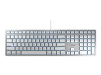 CHERRY KC 6000 SLIM FOR MAC Tastatur Saks Kabling Pan Nordic