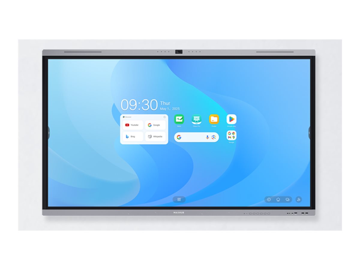 MAXHUB U7540 U Series 75 LED-backlit LCD display 4K for digital signage / interactive Product shot Front 79875