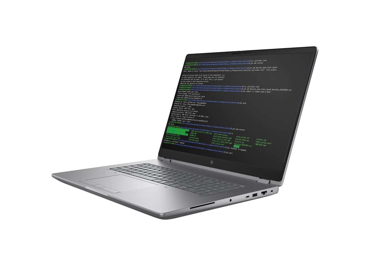 HP ZBook Fury G1i Mobile Workstation - AI PC, AI Workstation - 18" - Intel Core Ultra 7 - 255HX - 64 GB RAM - 2 TB SSD - česká/slovenská - s HP Wolf Pro Security Edition (1 rok) – foto 2
