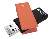 EMTEC C350 Brick 2.0 16GB USB 2.0 Rød 