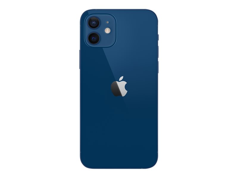 Apple iPhone 12 - 5G Smartphone - Dual-SIM / Interner Speicher 256 GB - OLED-Display - 6.1" - 2532 x 1170 Pixel - 2 x Rückkamera 12 MP, 12 MP - front camera 12 MP - Blau