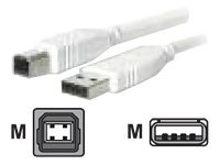 EFB USB2.0 Anschlusskabel A/B 3m