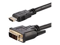 StarTech.com 6ft (1.8m) HDMI to DVI Cable, DVI-D to HDMI Display Cable (1920x1200p), 10 Pack, Black, 19 Pin HDMI Male to DVI-D Male Cable Adapter, Digital Monitor Cable, M/M, Single Link - DVI to HDMI Cord (HDMIDVIMM610PK)