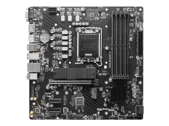 MSI PRO B760M-P - motherboard - micro ATX - LGA170