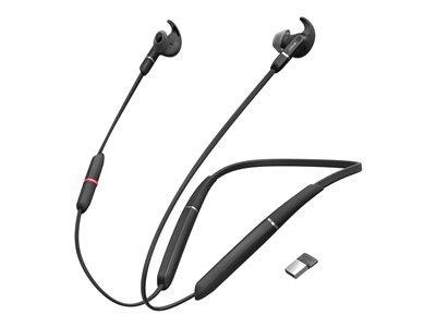 Jabra Evolve 65e UC - Earphones with mic