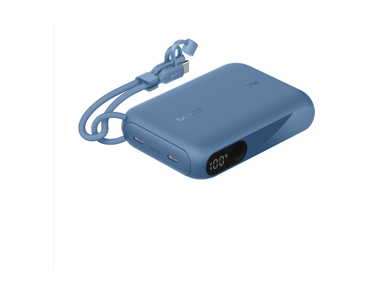 Belkin BoostCharge power bank with display USB-C 20 Component Front 71795