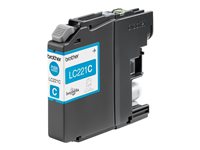 BROTHER LC221C ink cyan 300 pages