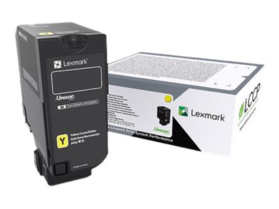 LEXMARK Toner yellow 12K CS725, LEXMARK 74C0H40 74C0H40 (BILD2)