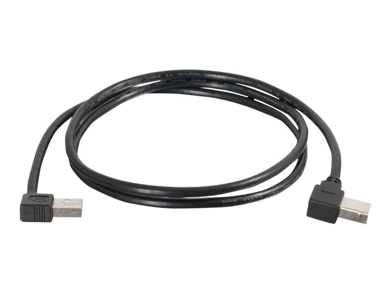 C2G Right Angle USB 2.0 A/B Cable