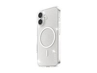 PanzerGlass CARE by Flagship Case Urban Explorer Star Lit w. White MagSafe iPhone 17 Beskyttelsescover Transparent