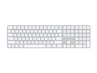Apple Magic Keyboard with Touch ID and Numeric Keypad - keyboard - USB-C - QWERTY - Chinese (Pinyin) - white keys Input Device