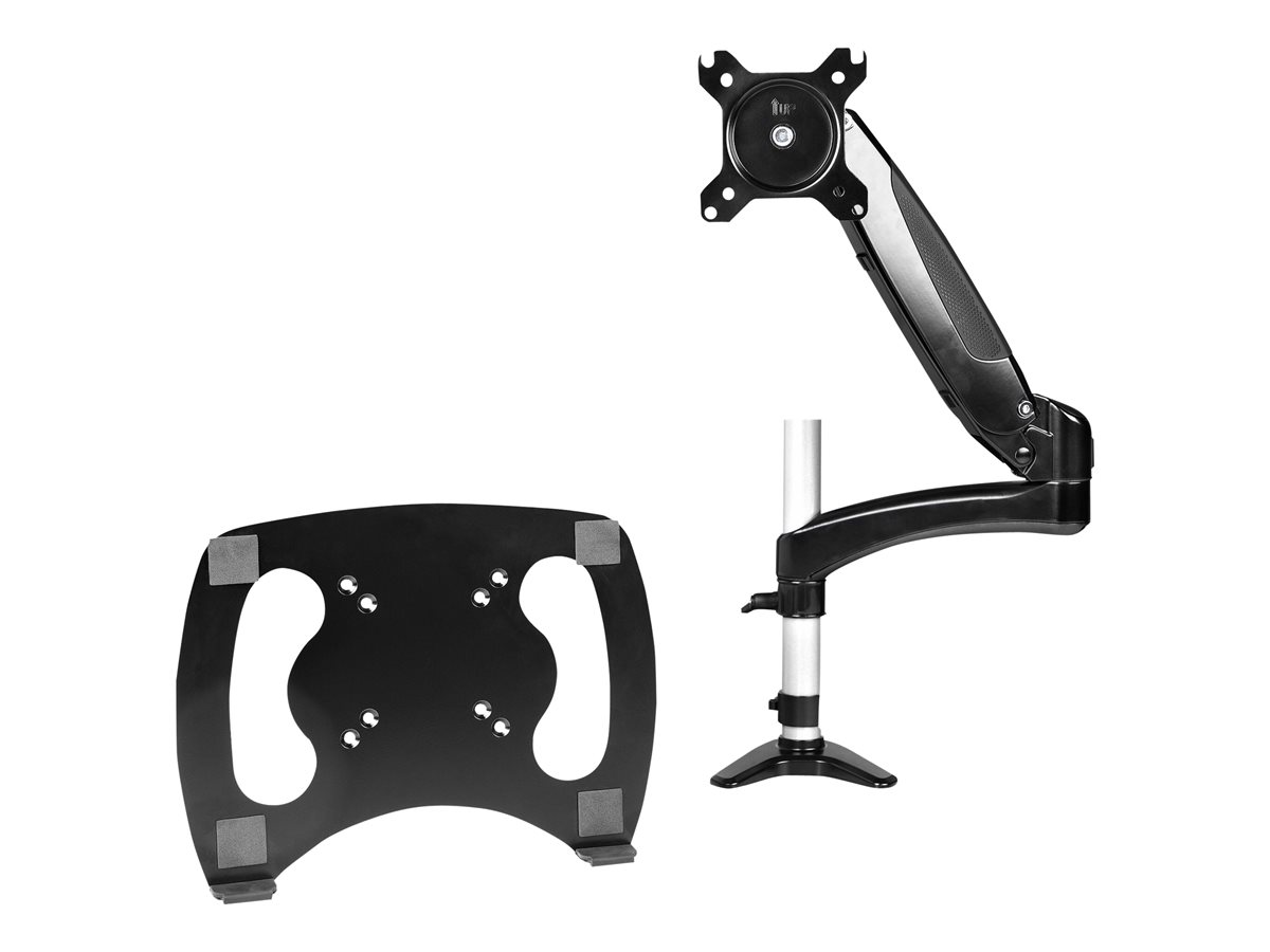 StarTech.com Desk Mount Laptop Arm, Full Motion Articulating Arm for Laptop or Single 34 inch Monitor, VESA Mount Laptop Tray Bracket, Ergonomic Adjustable Notebook Stand, Desk-Clamp - Tilt/Swivel/Rotate (ARMUNONB1) stojan - nastavitelné rameno s plným rozsahem pohybu - pro monitor / notebook - černá – foto 2