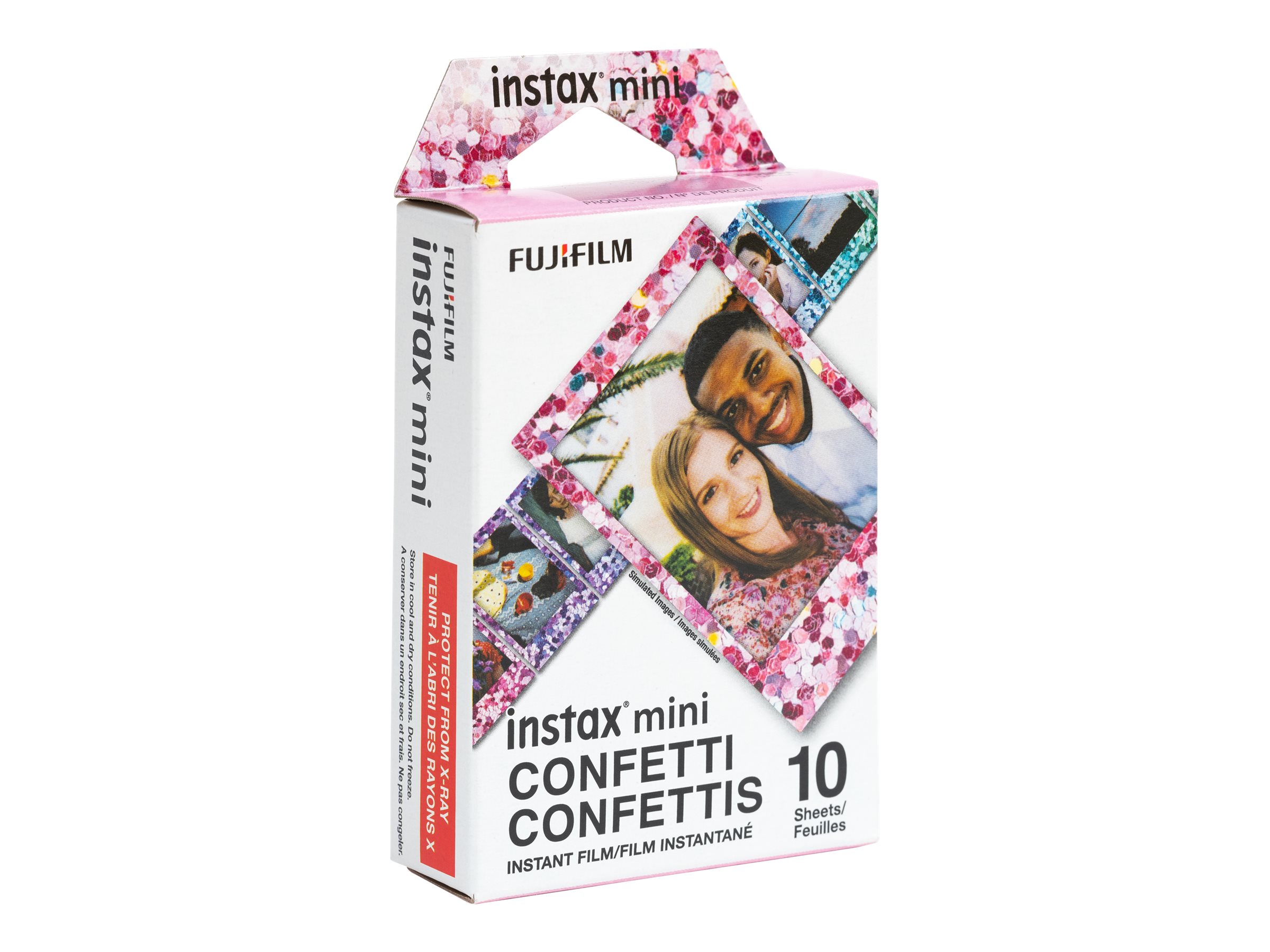 INSTAX MINI FILM CONFETTI - 10 EXPOSURE