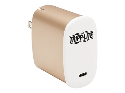 Tripp Lite USB C Wall Charger Compact 50W GaN Technology Power Delivery 3.0