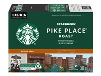 Starbucks Pike Place Roast K-Cup Pods - Medium Roast - 24s
