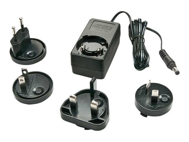 Alimentation Multi-Pays 12VDC 1.25A, 5.5/2.5mm