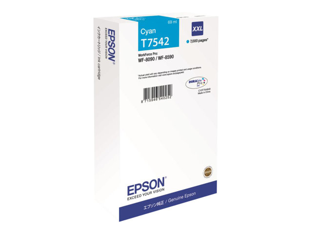 EPSON 6LB WF-8090/WF-8590 Ink Cyan XXL C13T754240