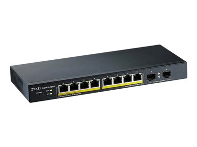ZYXEL GS1900-10HP-EU0102F, Netzwerk Switch PoE, ZYXEL v2  (BILD1)