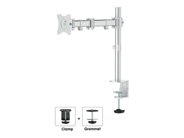 NEOMOUNTS Flat Desk Mount 1 screen Silv
