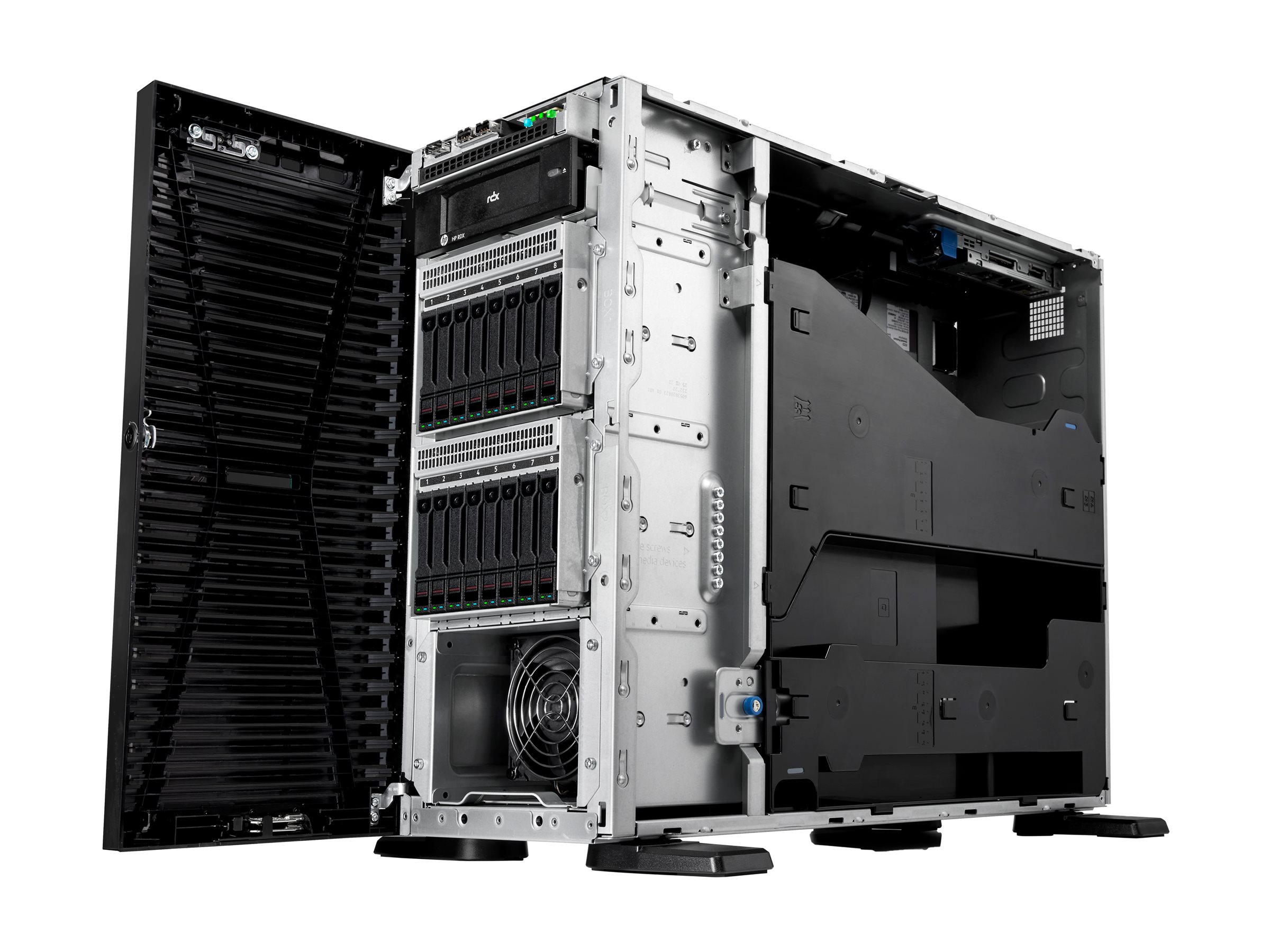 HPE ProLiant ML110 Gen11 tower Xeon Silver 4514Y 2 GHz 32 GB SSD 960 Product shot Inside 75650