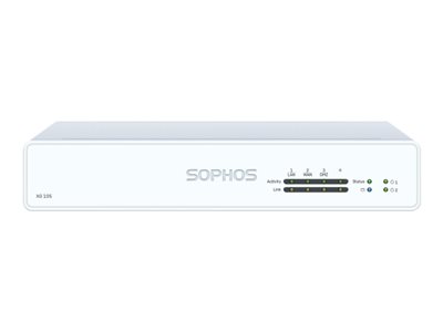 Sophos XG 105 - Rev 3 - security appliance - with 3 years