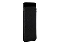Sena UltraSlim Leather Sleeve Case Pouch for cell phone leather black -