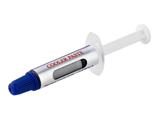 Image of StarTech.com Thermal Paste, High Performance Thermal Paste, Re-sealable Syringes (1.5g), Metal Oxide Heat Sink Compound, CPU Thermal Paste, Thermal Glue, RoHS / CE - GPU Grease - processor heatsink paste