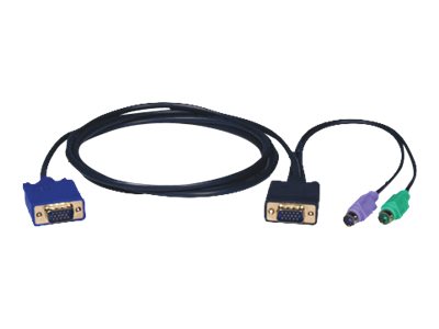 Tripp Lite 15ft PS/2 Cable Kit for B004-008 KVM Switch 3-in-1 Kit 15'