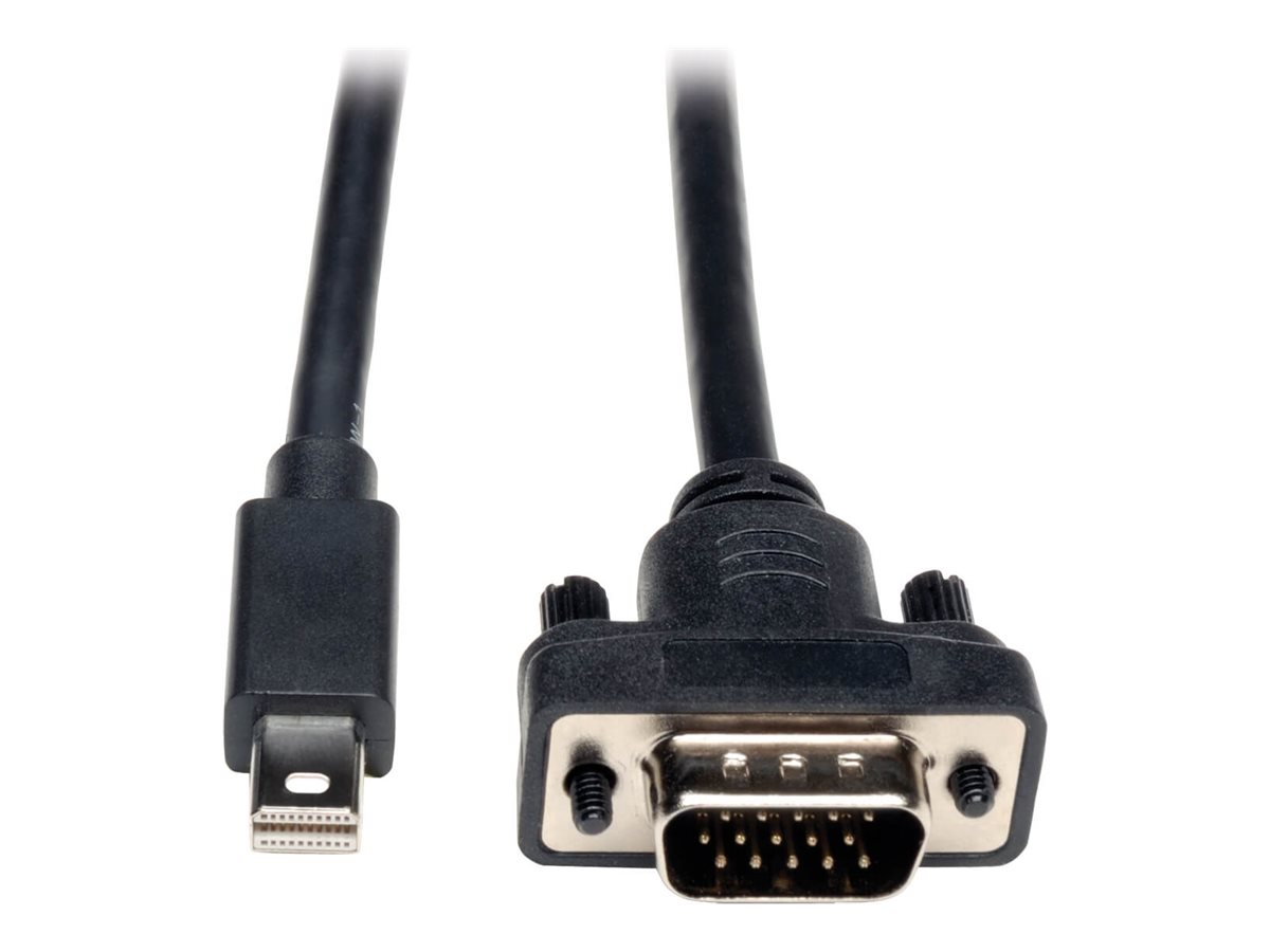 Tripp Lite 10ft Mini DisplayPort to VGA Adapter Active Converter mDP to VGA 1920 x 1200 DPort 1.2 M/M 10'