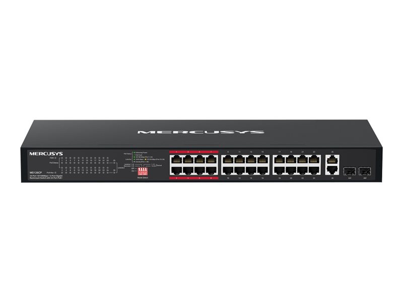 MERCUSYS MS126CP PoE+ switch 24x