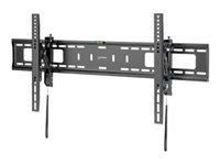 TECHly mounting kit - for curved / flat panel - anti-theft - black
