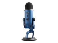 Blue Microphones Yeti Mikrofon Kabling 4.5mV/Pascal Cardioid/fler-retning/2-retning/stereo (skiftbar) Blå