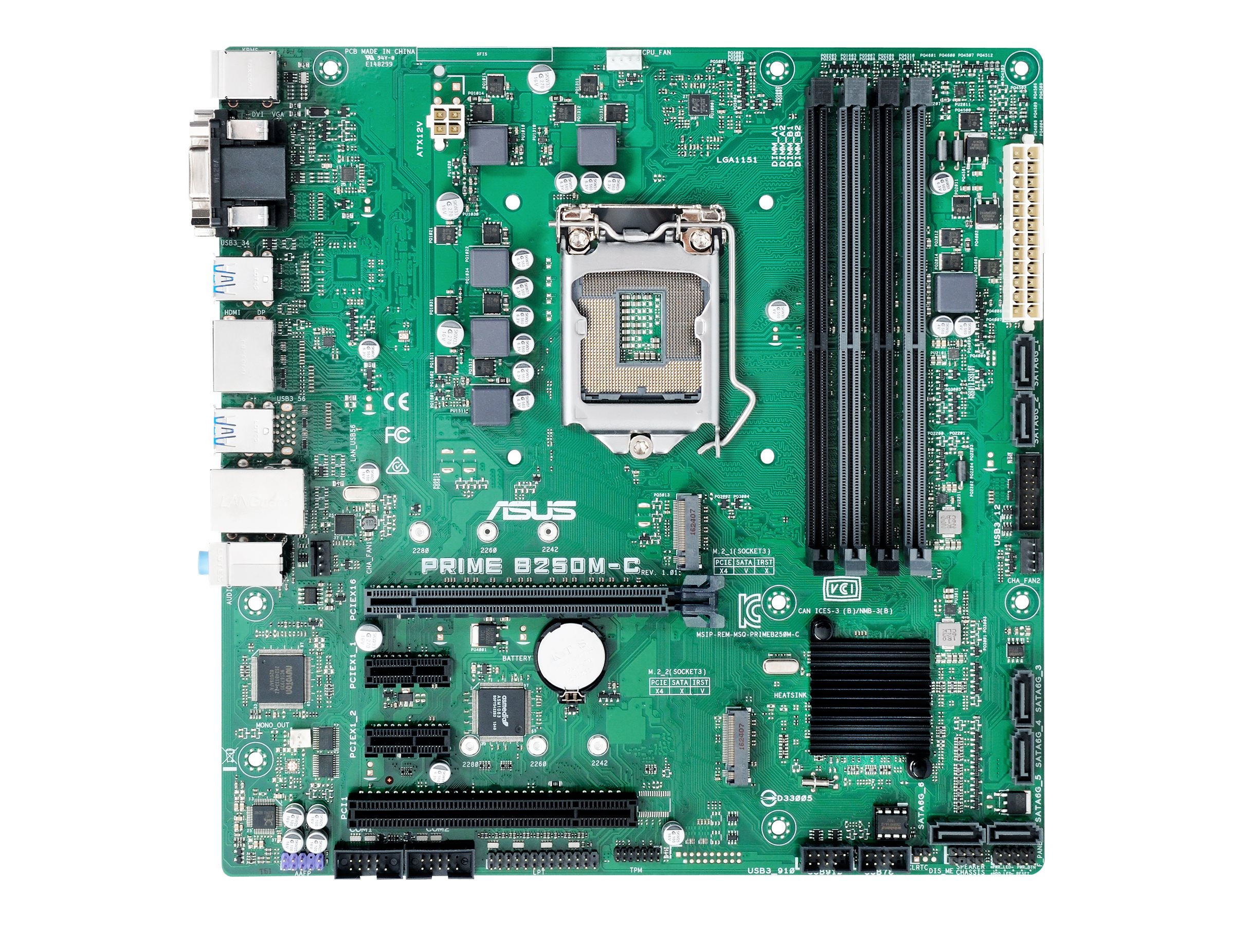 ASUS PRIME B250M-C - Motherboard