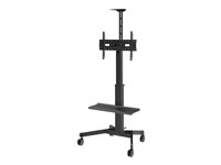 Vision X-Series VFM-F22 cart - height adjustable - for LCD display - matte black