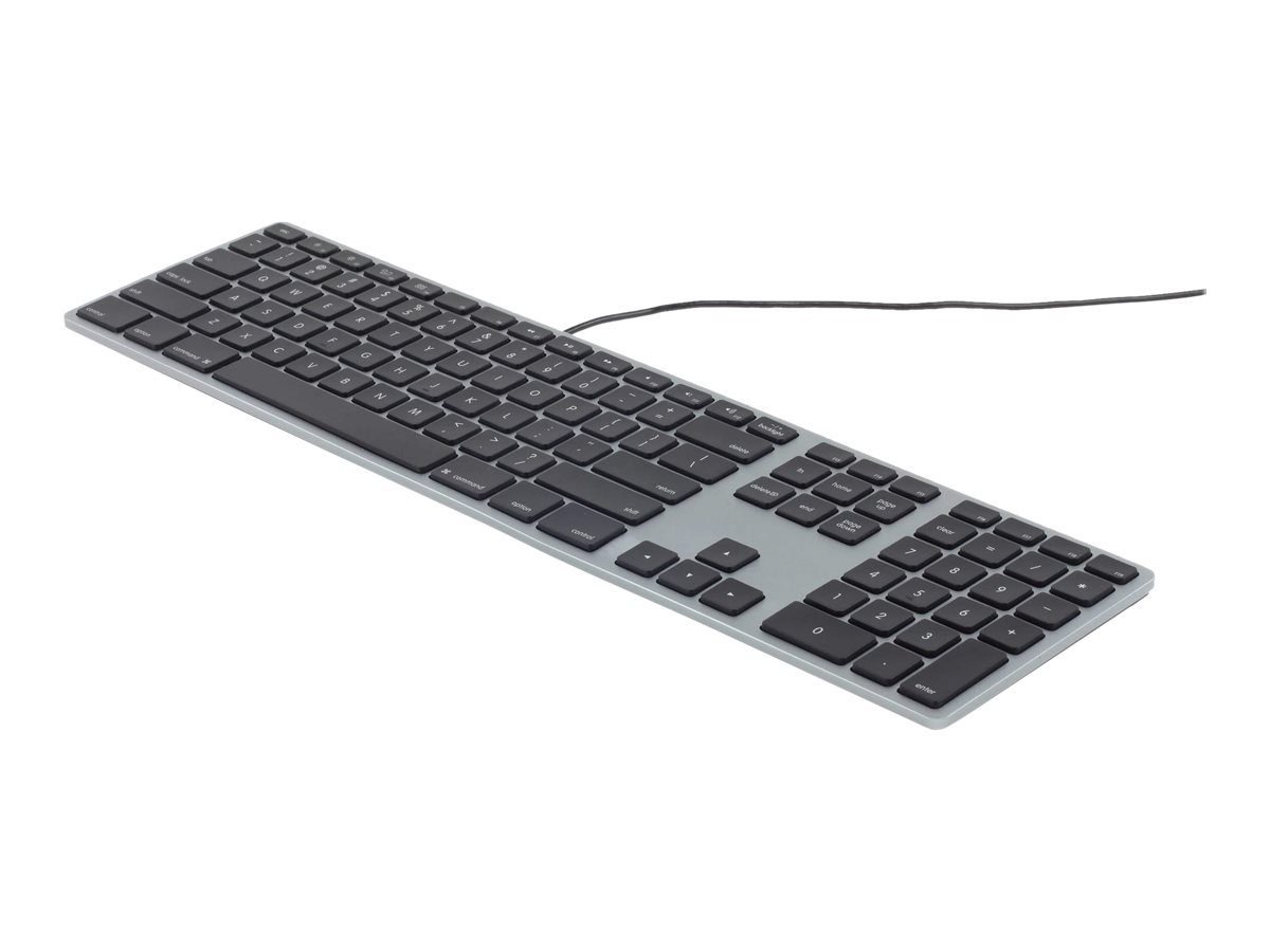 Matias RGB Backlit Wired Aluminum