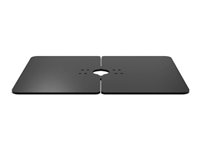 Compulocks Stability Base Plate for the BrandMe Stand mounting component - for display stand - black