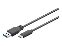 goobay USB 3.1 USB Type-C kabel 15cm Sort