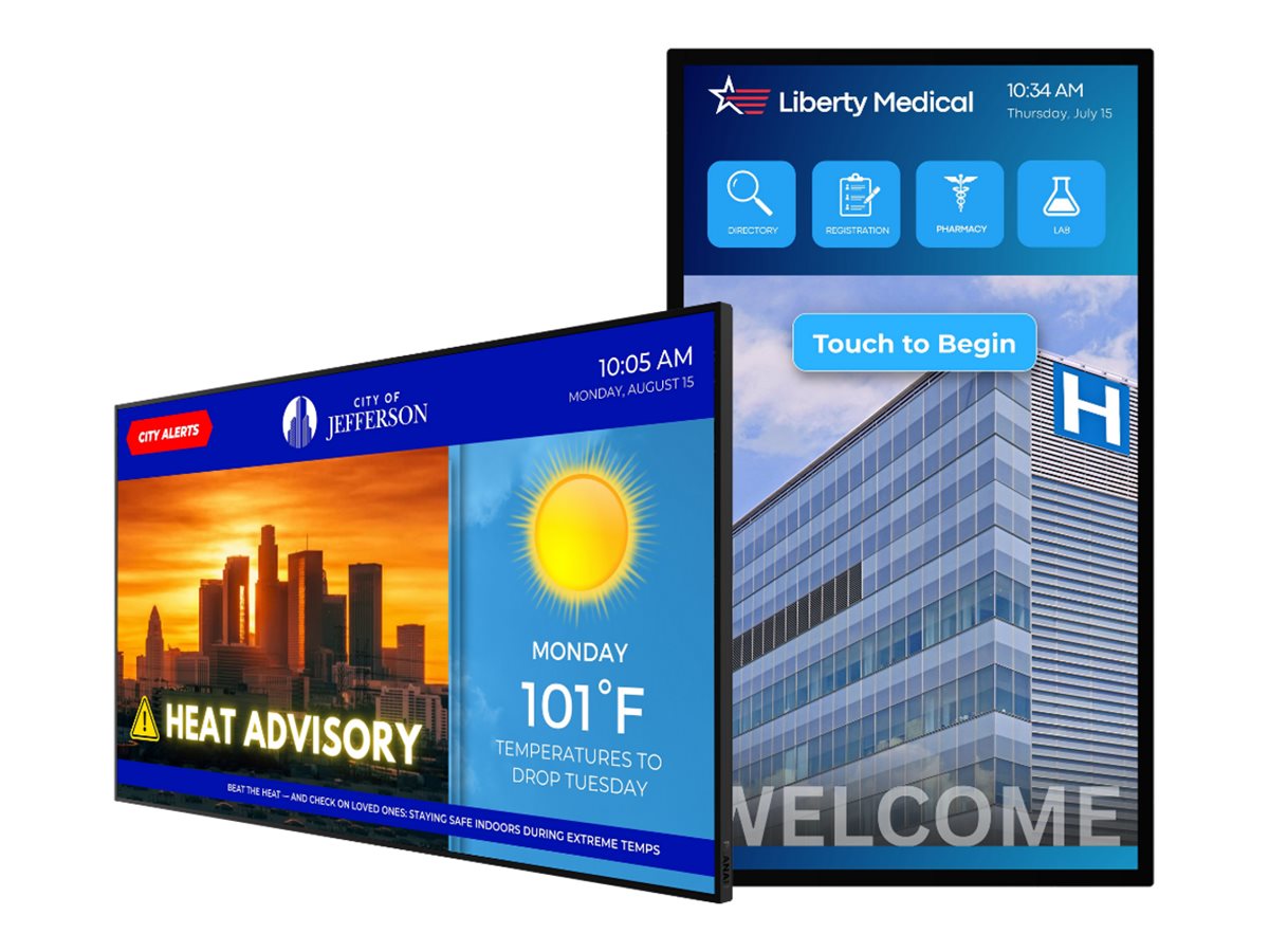 Planar URP862-ERO-T - 86" Diagonal Class UltraRes P Series LED-backlit LCD display