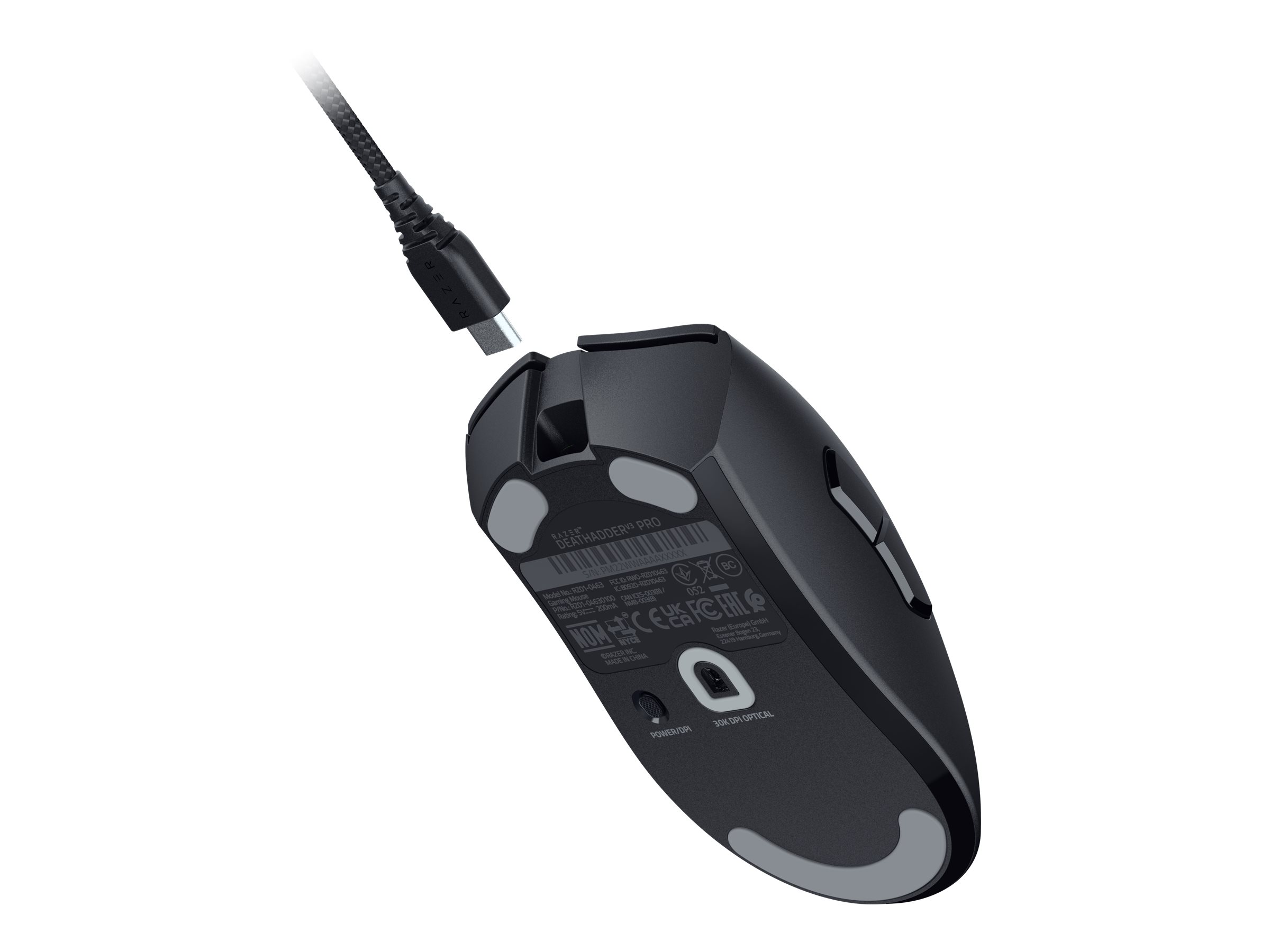 Razer DeathAdder V3 Pro Wireless Gaming Mouse   Black   RZ