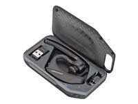 Poly Voyager 5200 - Headset - in-ear - Bluetooth - wireless, wired - USB-A via Bluetooth adapter - black - Certified for Microsoft Teams