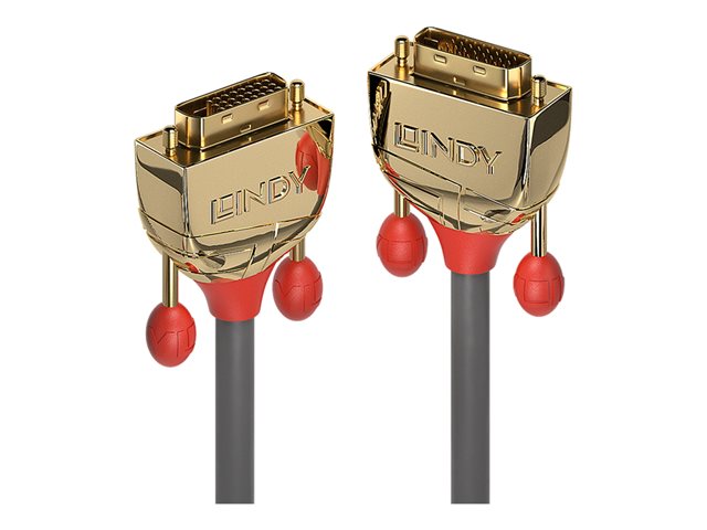 LINDY 3m DVI-D Dual Link Cable Gold