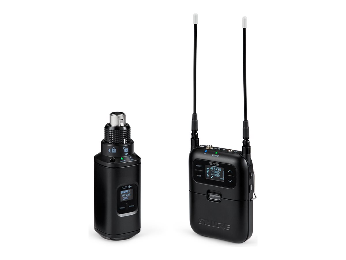 Shure SLX-D SLXD35+ - Wireless audio delivery system for wireless microphone system