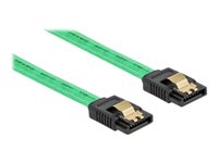 DeLOCK Seriel ATA-kabel Grøn 70cm