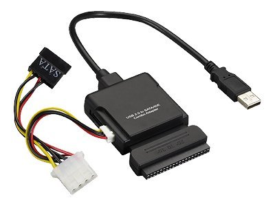 Bebrejde vedvarende ressource dekorere Black Box USB 2.0 to IDE/SATA Combo Adapter | www.shi.com