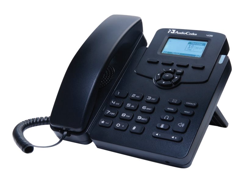 AudioCodes 405 - VoIP phone with caller ID/call waiting